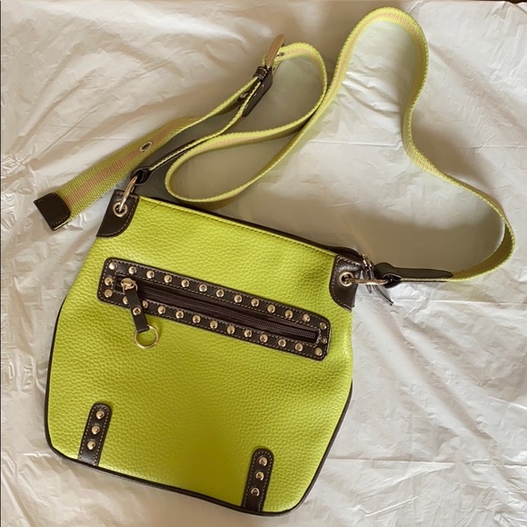 lime green side bag - Picture 1 of 2
